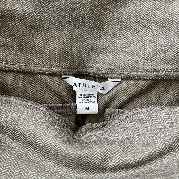 Athleta Delancey Herringbone Tights - Bluff Grey - Size M - Picture 4 of 4